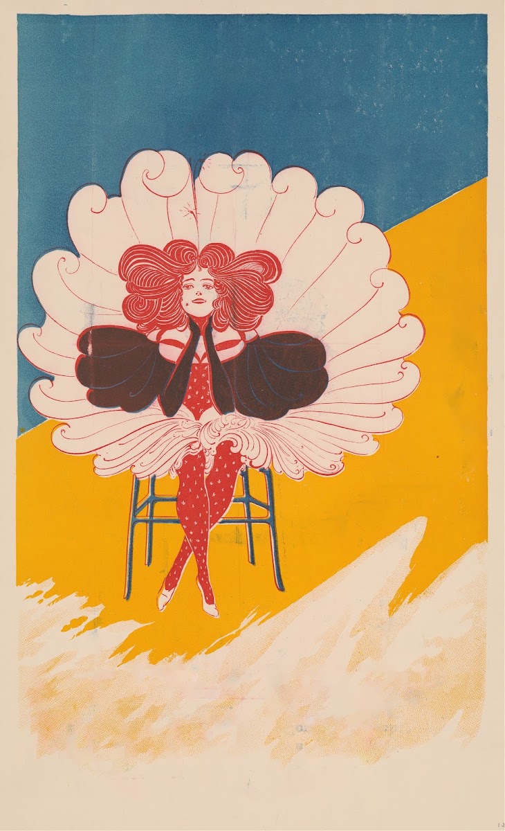 Woman sitting with her legs crossed 1896