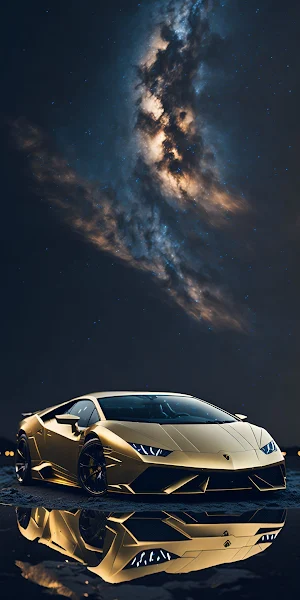 Reflection, Cars, Tire, Wheel, Cloud Full HD iPhone Wallpaper Background