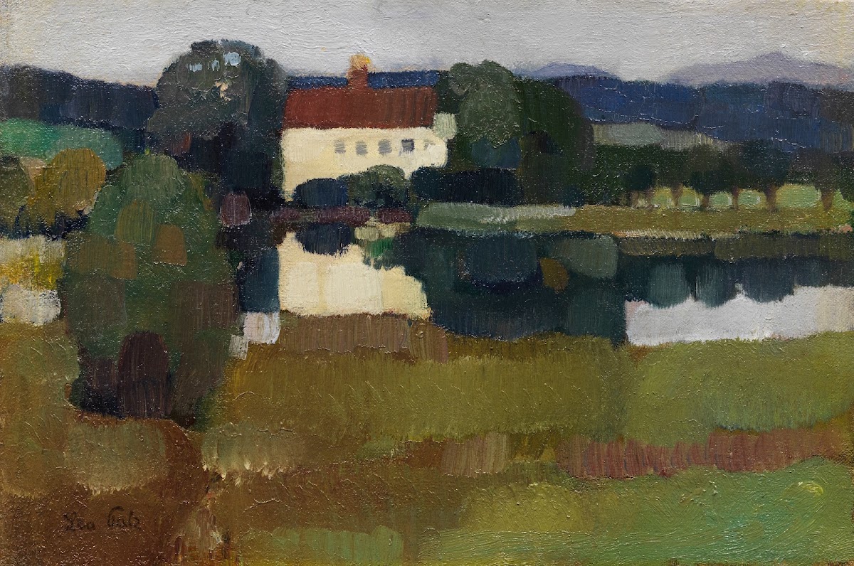Schloß am See Hartmannsberg 1909
