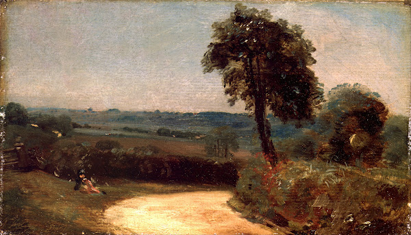 The Lane from East Bergholt to Flatford 1812