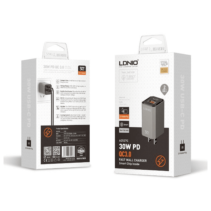 Cargador 30W (PD + QC3.0)