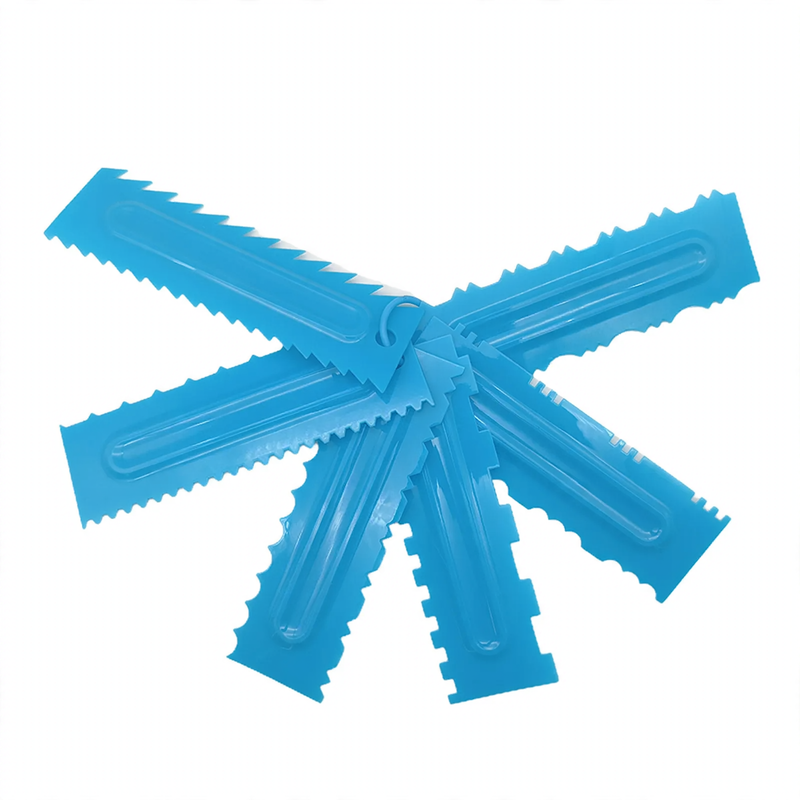 Stainless Steel 6-Piece Dough Scraper Set