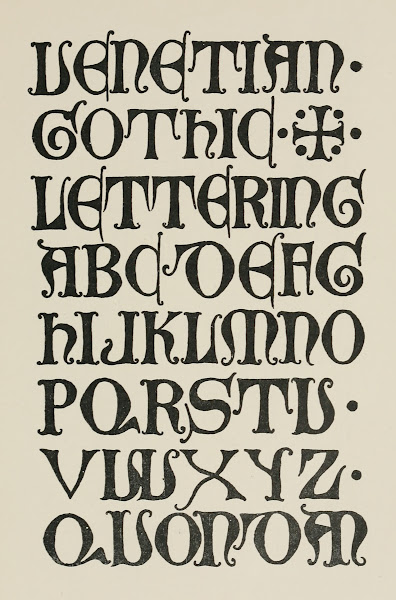 Venetian Gothic Capitals 1902