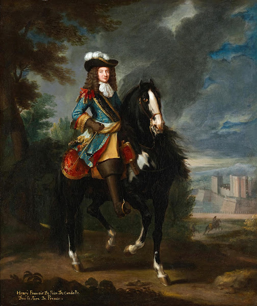 An Equestrian Portrait Of Henri François De Foix De Candalle