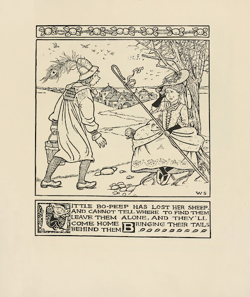 Little Bo Peep has lost her sheep 1895