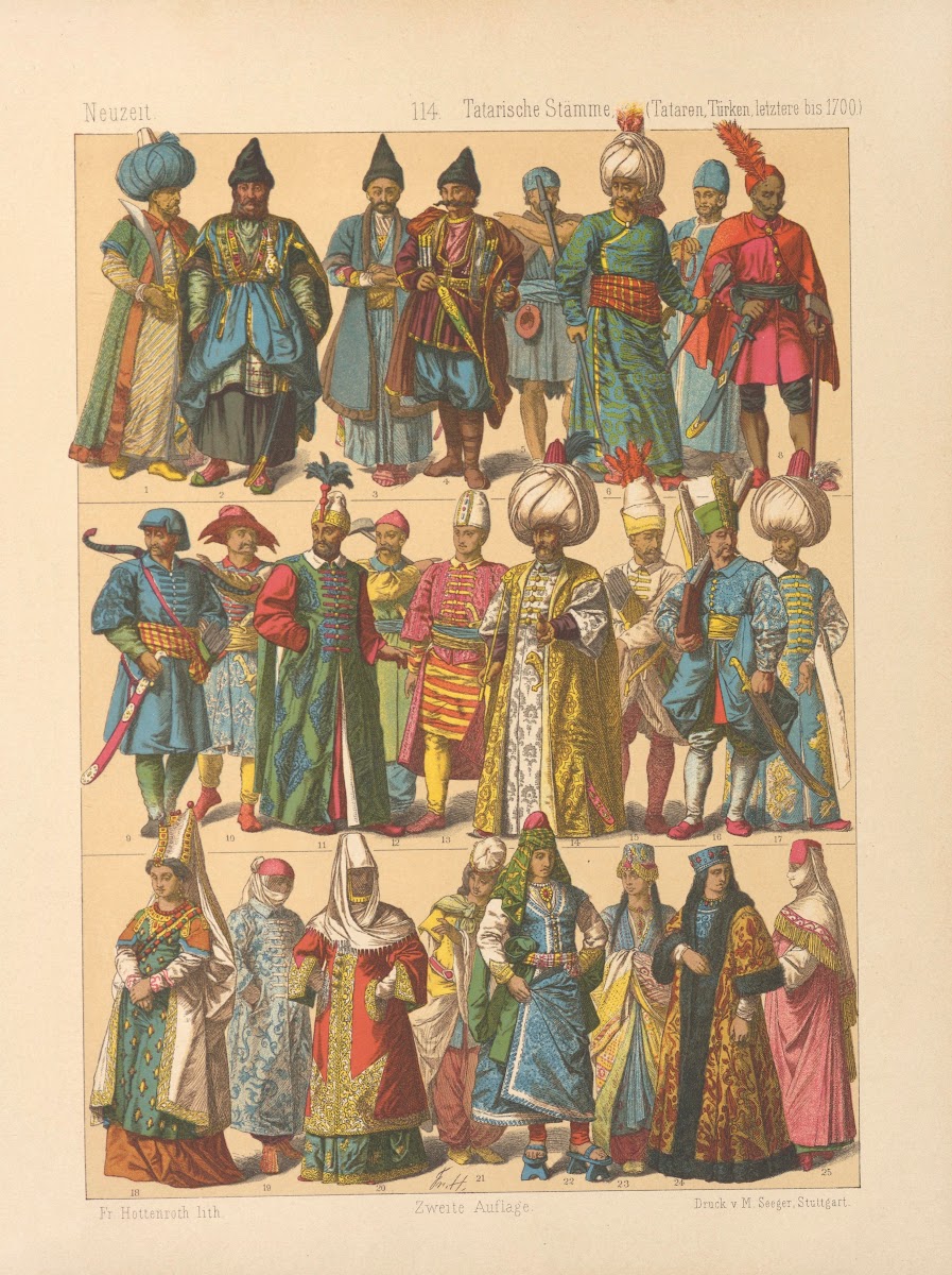 Tatarische Stämme 1884