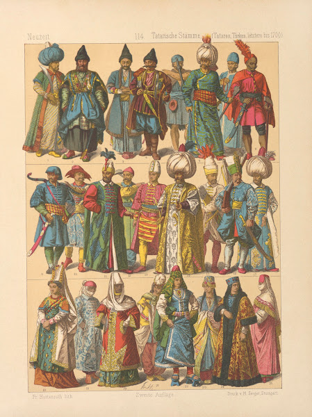 Tatarische Stämme 1884