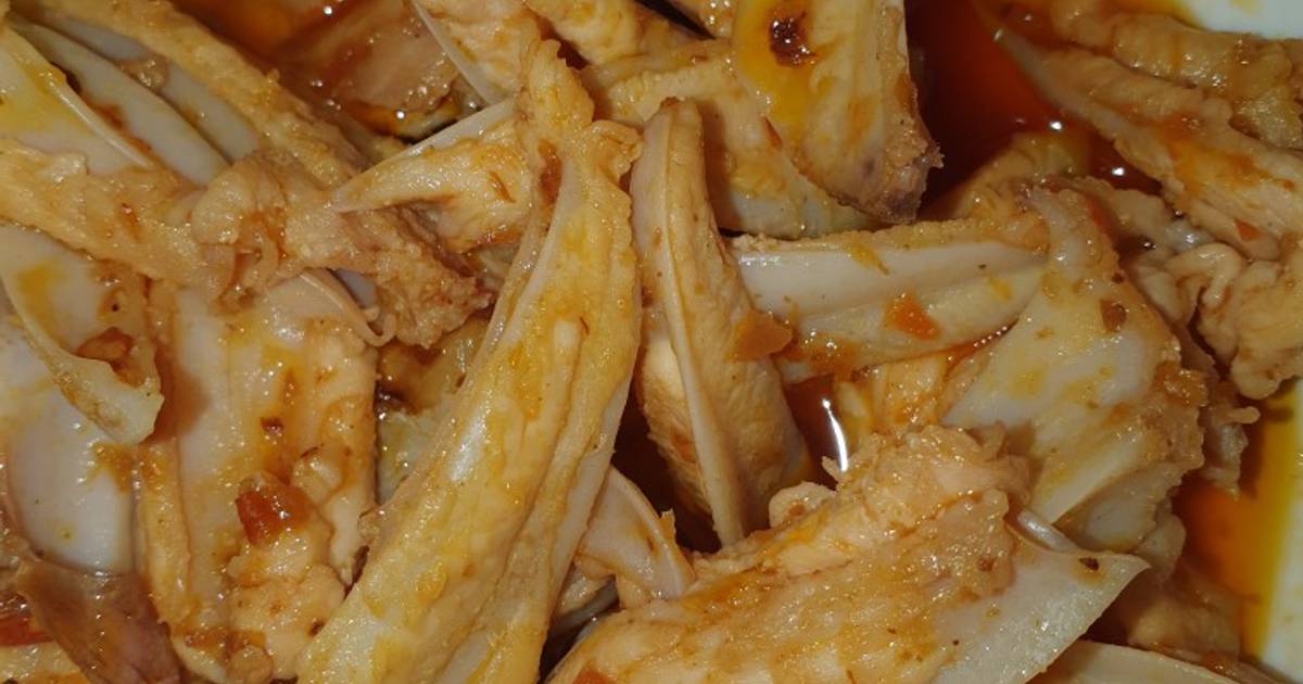 Sụn gà xào sa tế