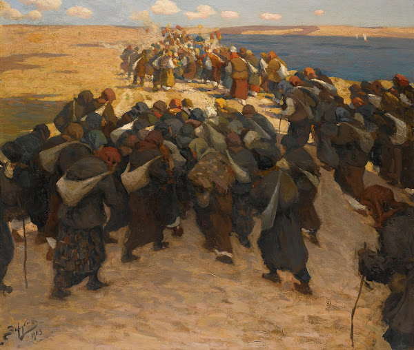 Crowd of Pilgrims 1903