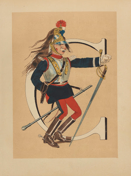 C Cuirassier Chef Descadron 1883