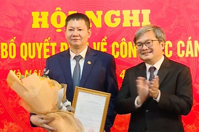 Bổ nhiệm Giám đốc Trung tâm Phục vụ hành chính công TP. Hà Nội - Đài Phát thanh và truyền hình Hà Nội