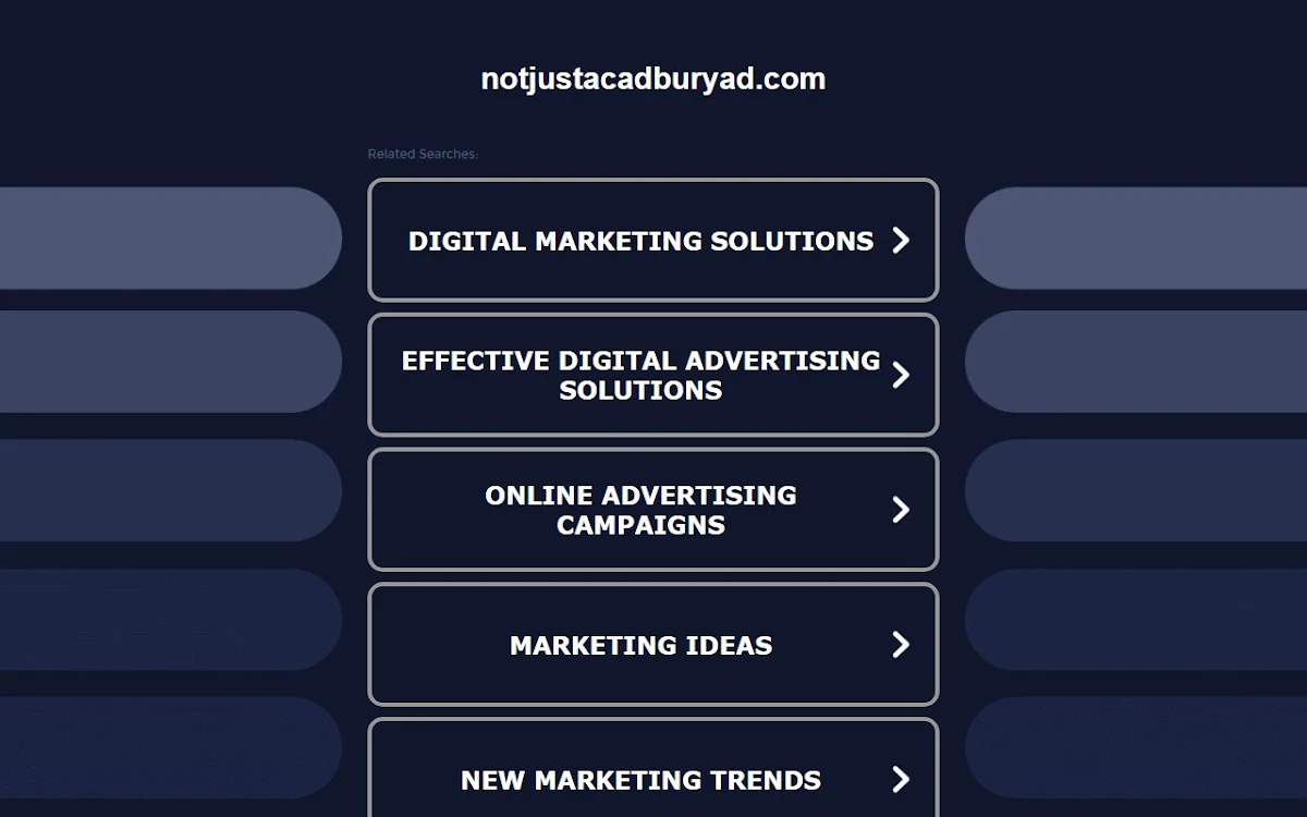 Captura de #NotJustACadburyAd with Rephrase.ai