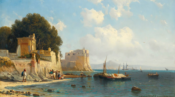 Coastline Near Sorrento 1857