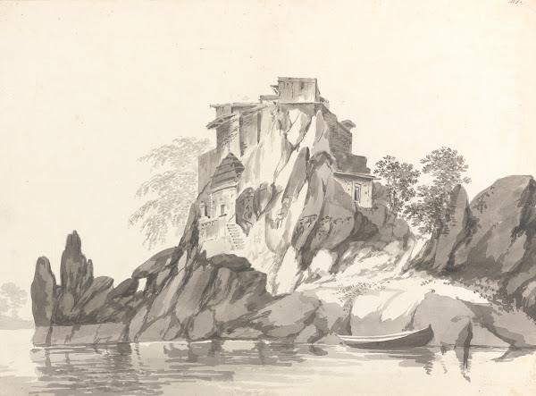 Original Drawings for Choix de Vues de LInde and Others Pl27 1780 1788