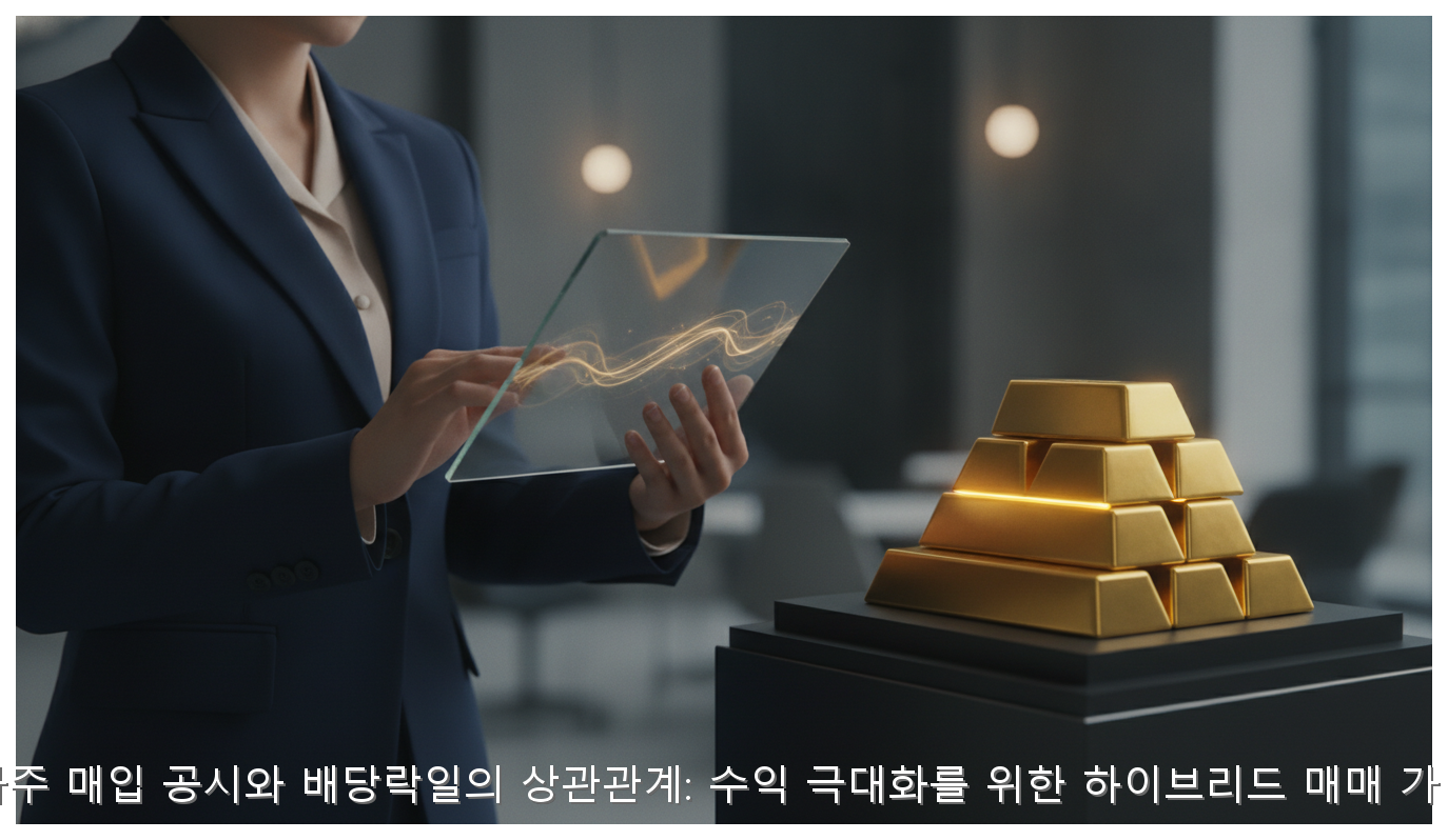 자사주 매입 공시와 배당락일의 상관관계: 수익 극대화를 위한 하이브리드 매매 가이드 핵심 안내 및 분석 인포그래픽 (6)