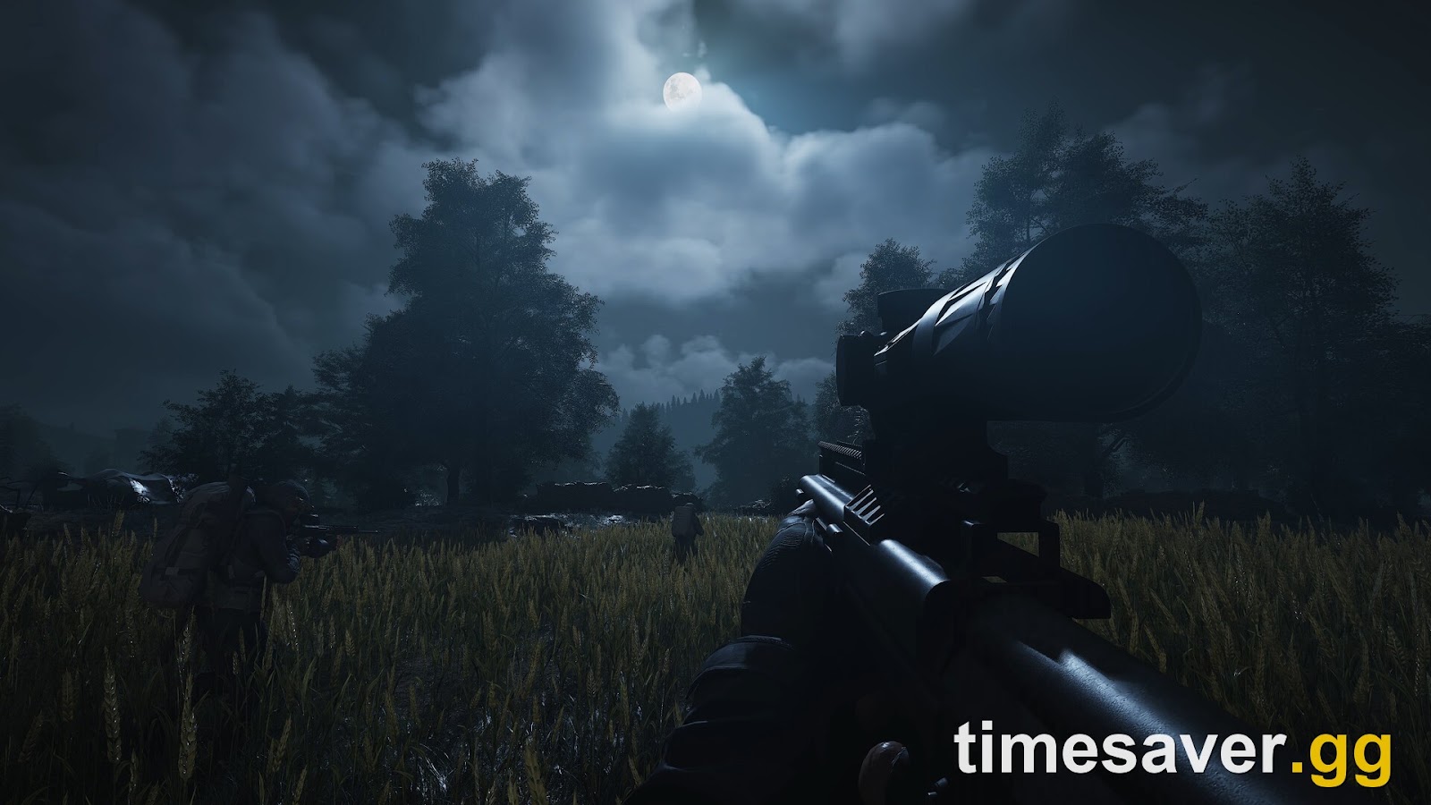 Arena Breakout: Infinite night raid on the Farm map