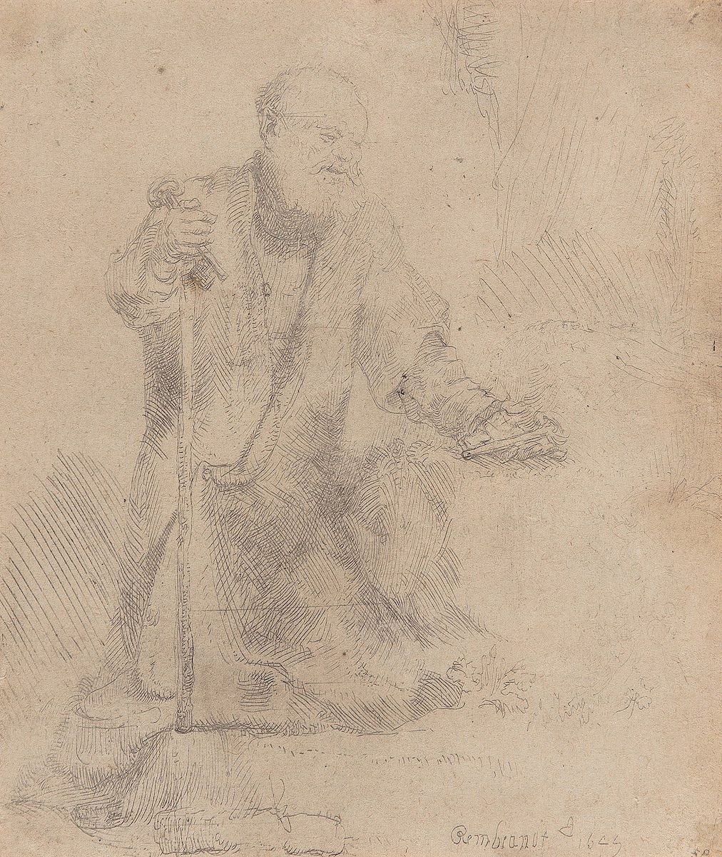 St Peter in penitence 1645