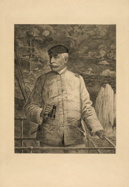 Admiral Dewey On The Bridge 1899