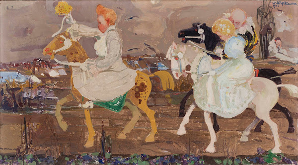 Procession from the series Childrens poses 1908