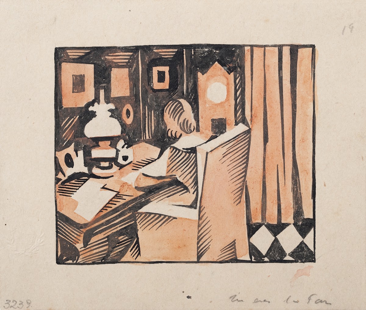 Interior circa 1918 23