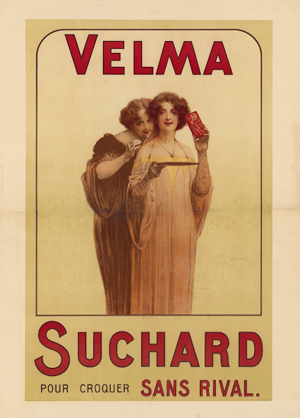 Velma  Suchard pour croquer sans rival 1905