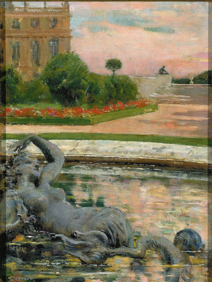 Parterre du Nord Fontaine des Sirenes 1913