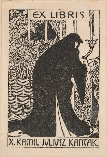 Bookplate of Father Kamil JuIIan Kantanek 1881 1976 1905 1910