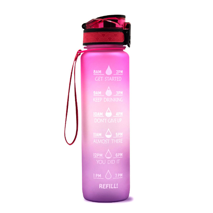Tritan sports bottle, 1000 ml, heat resistant