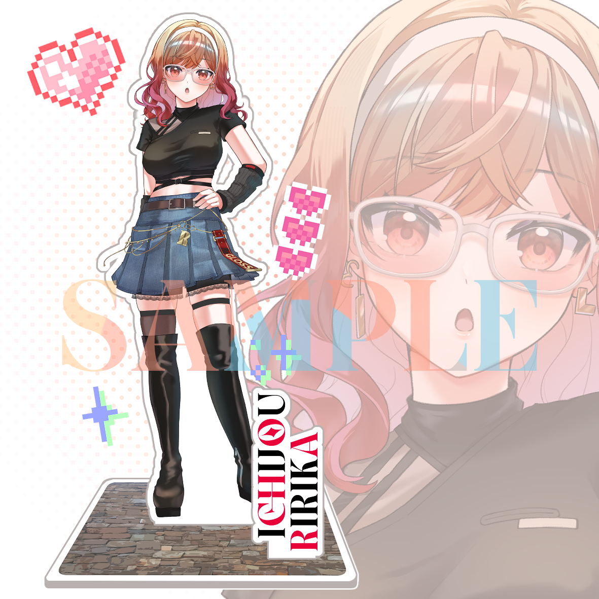 Ichijou Ririka Idol Outfit Acrylic Standee By Hiudarat