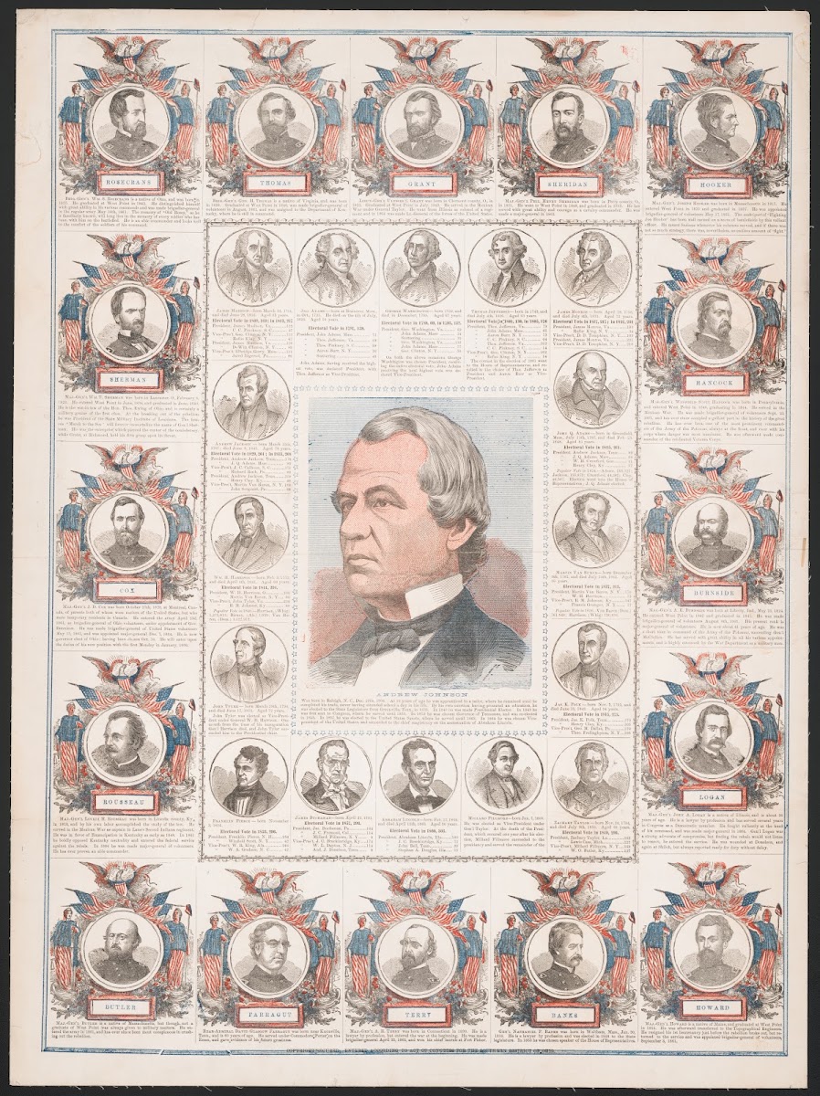 Andrew Johnson and others 1865 1869
