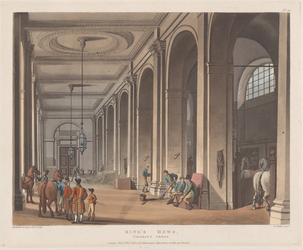 Kings Mews Charing Cross 1809