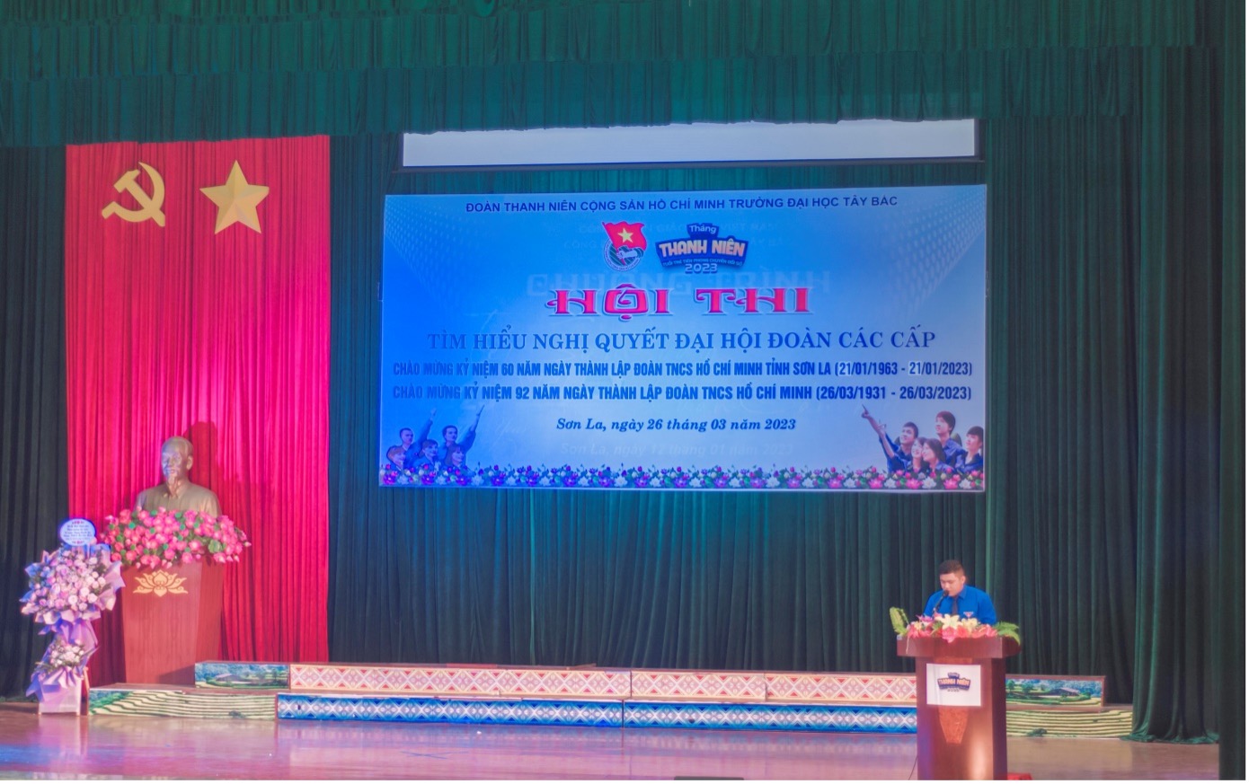 Đoàn Thanh niên Cộng sản Hồ Chí Minh Trường Đại học Tây Bắc tổ chức Hội thi Tìm hiểu Nghị quyết đại hội đoàn các cấp