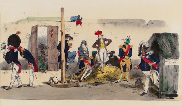 La basse cour politique 1831