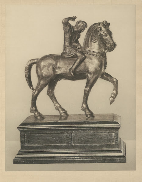 Equestrian Figure Of A Warrior  Paduan Beginning Of XVI Century 1910