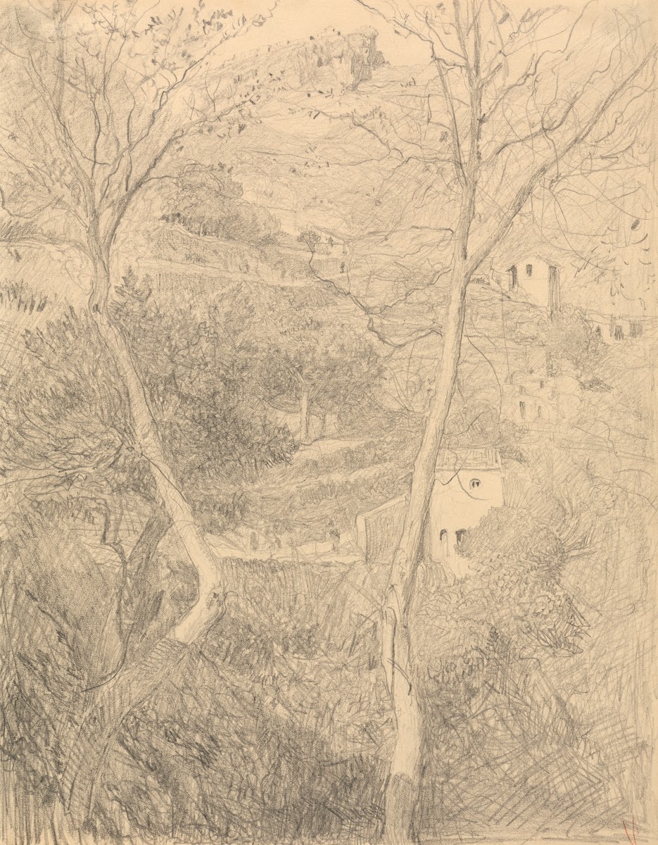 Town on a Hillside