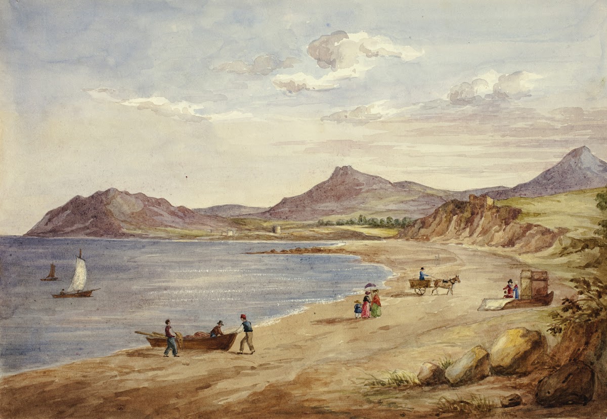 View of Wicklow Hills 1843
