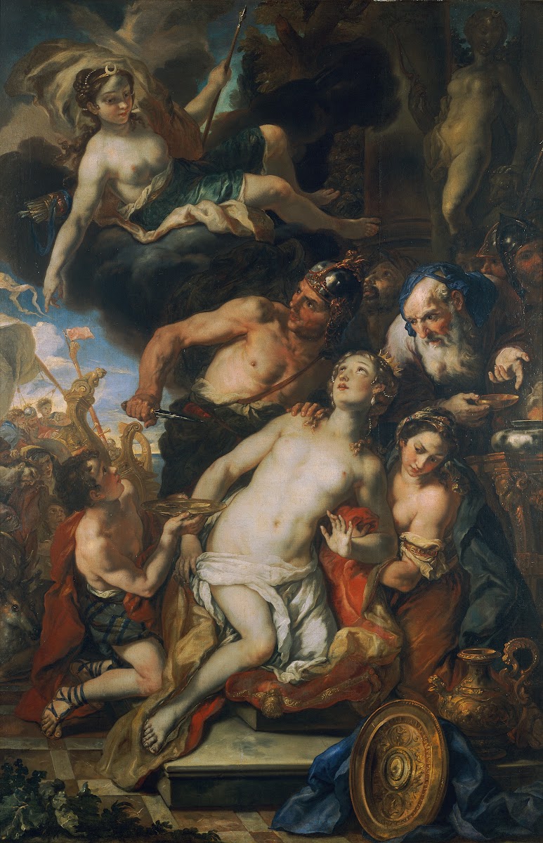 Die Opferung Iphigeniens 1690 1691