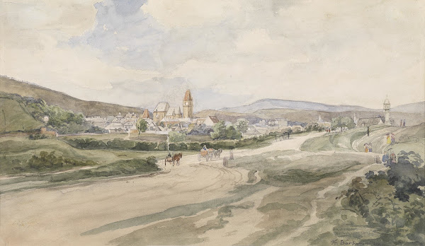 Landscape with Winding Road 1833