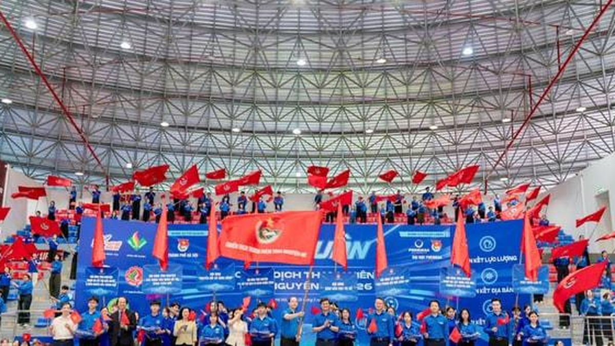 Hà Nội: Ra quân Chiến dịch Thanh niên tình nguyện hè năm 2026 - Báo Hà Nội Mới