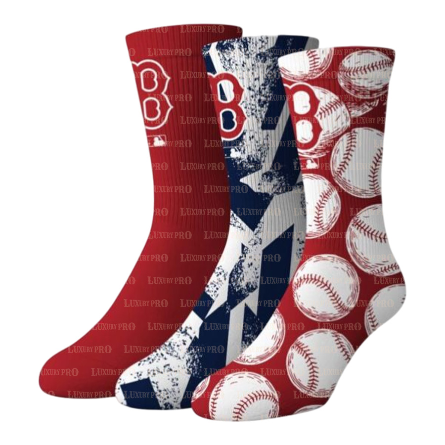 Non-Ribbed Vertical Stripe Socks