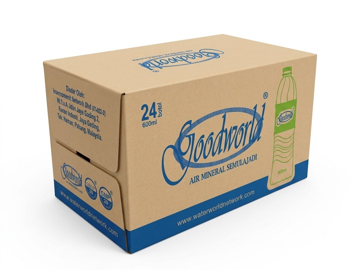Good World Mineral Water 600Ml