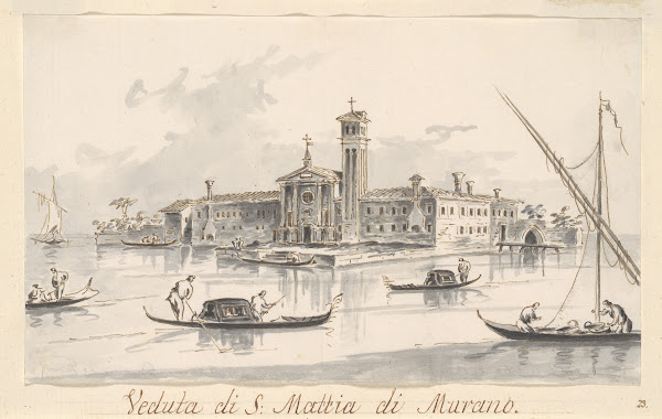 The Church and Convent of San Mattia di Murano ca 180428