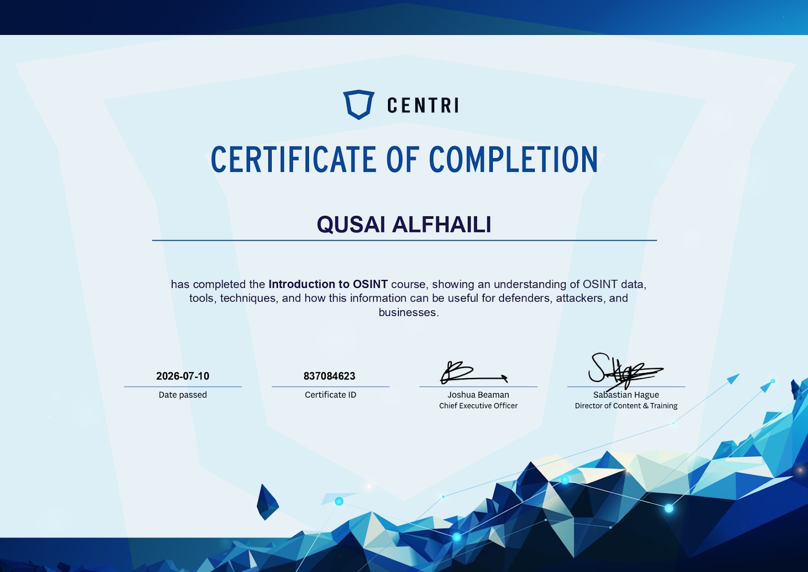 Introduction to OSINT