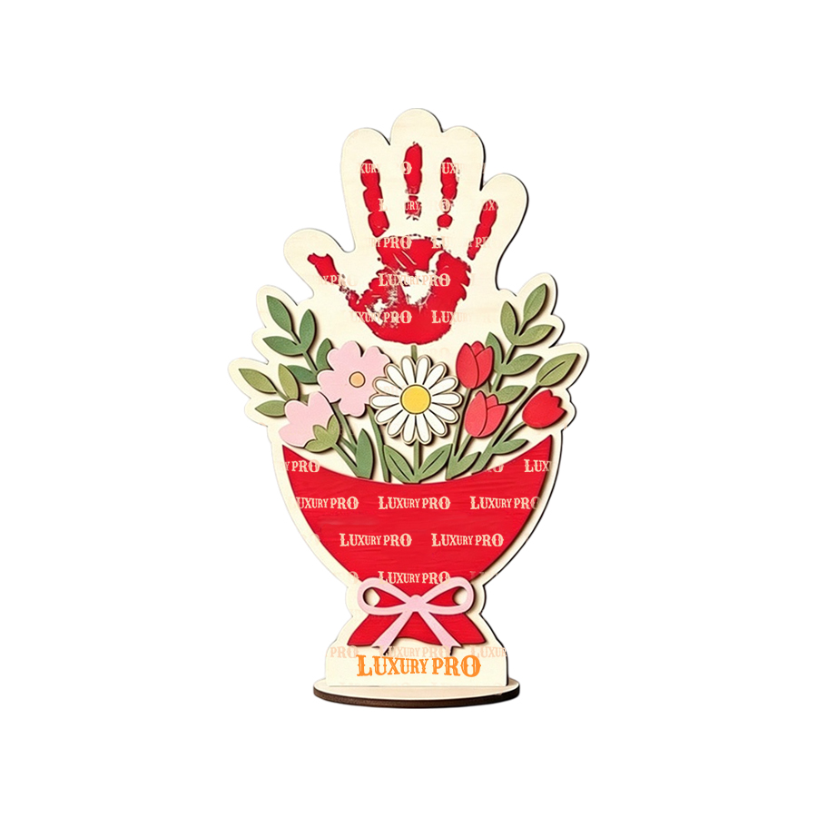 Mother's Day Handprint Plaque