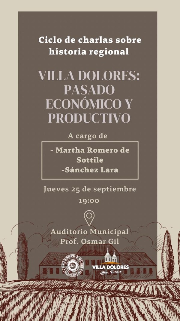 Ciclo de charlas sobre historia regional