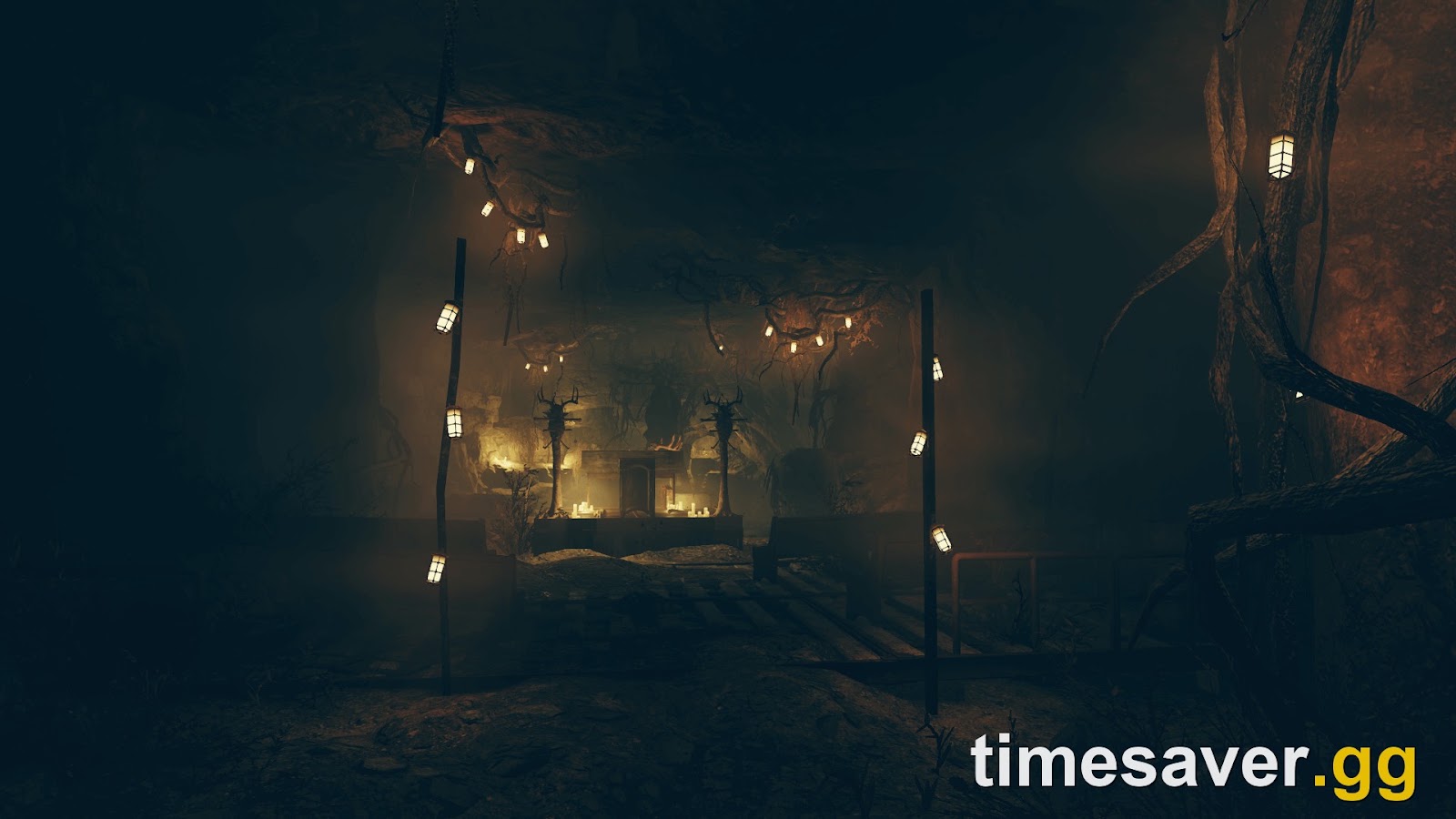 Lucky Hole Mine interior — Fallout 76 in-game screenshot