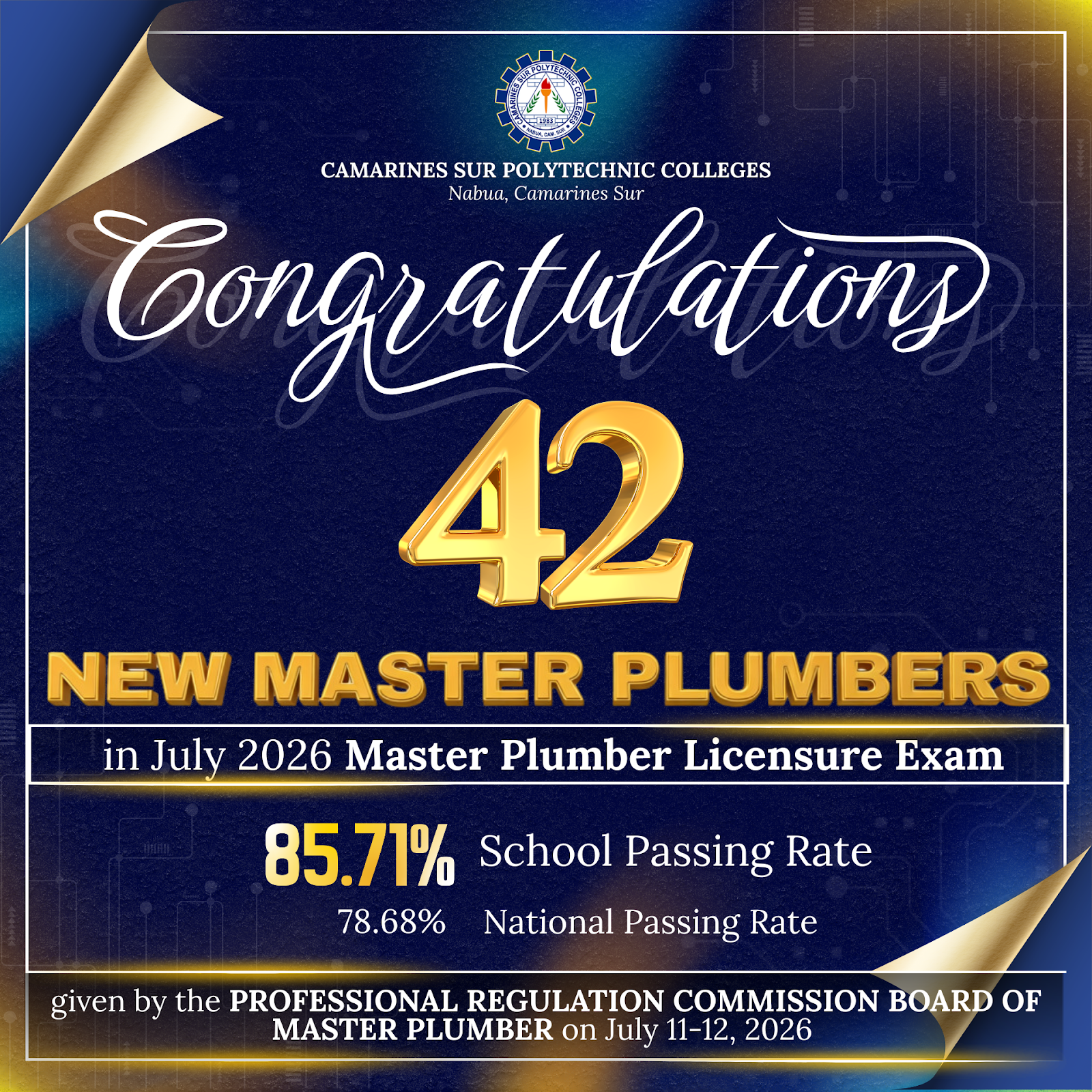 𝗘𝗫𝗖𝗘𝗟𝗟𝗘𝗡𝗖𝗘 𝗜𝗡 𝗙𝗟𝗢𝗪: 𝗖𝗦𝗣𝗖 𝗖𝗘𝗟𝗘𝗕𝗥𝗔𝗧𝗘𝗦 𝟰𝟮 𝗡𝗘𝗪 𝗠𝗔𝗦𝗧𝗘𝗥 𝗣𝗟𝗨𝗠𝗕𝗘𝗥𝗦!