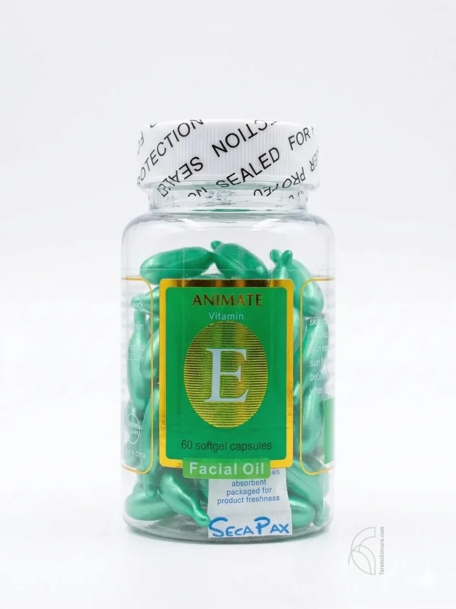 Vitamin E Soft Gel Capsule Facial Oil
