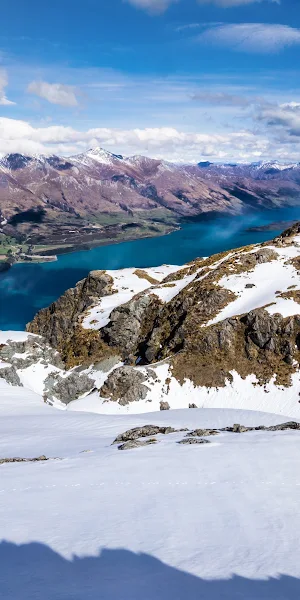 Landscape, Queenstown, New Zealand, Snow 4K Wallpaper Background