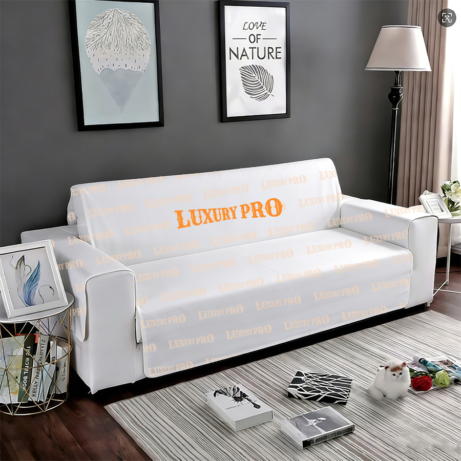 Diamond Quilted Sofa Cover